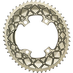 absoluteBLACK Premium Oval 110 BCD 4-Bolt Road Outer Chainring for Shimano 9100/8000/7000