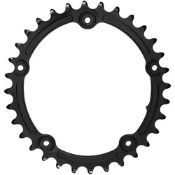 absoluteBLACK Premium Sub-Compact Oval 110 BCD 5-Bolt Road Inner Chainring