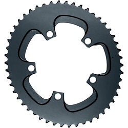 absoluteBLACK Silver Series Oval 110 BCD 5-Bolt Outer Chainring