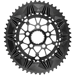 absoluteBLACK SpideRing Oval Direct Mount 2x Chainring Set for Cannondale