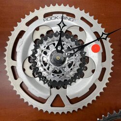 Bike World Component Clock