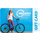Design: Biker and a Blue Brick Wall