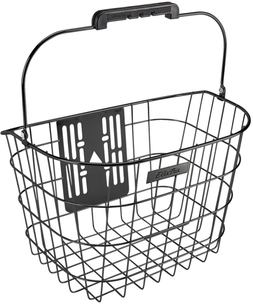 Electra Stainless Wire Front QR Basket